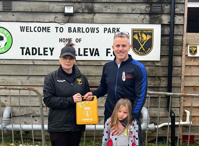 After the events of yesterday, the club would like to thank <a href="/NeilHumphries78/">Neil Humphries</a> and <a href="/TheBigMatchCo/">⚽️The Big Match⚽️™</a> for their extremely kind donation of a portable defibrillator. 

All at Tadley-Calleva would like to pass on our gratitude and appreciation for this.