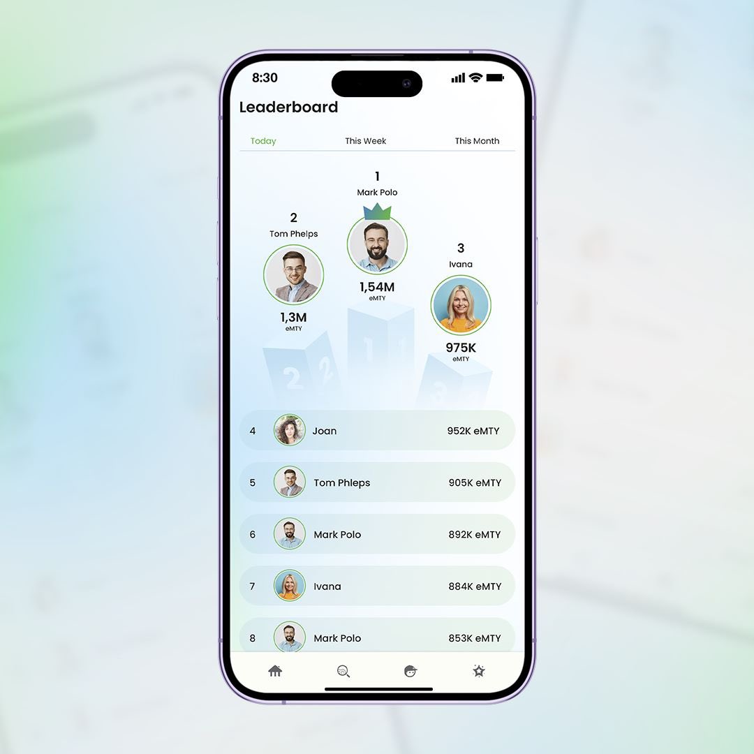 ViddliApp's tweet photo. Soon we will implement also a leaderboard in the Viddli app of users with the most eMTY. Who do you think will make it to the top? #crypto #viewtoearn #viddli https://t.co/poUNxMhCTI
