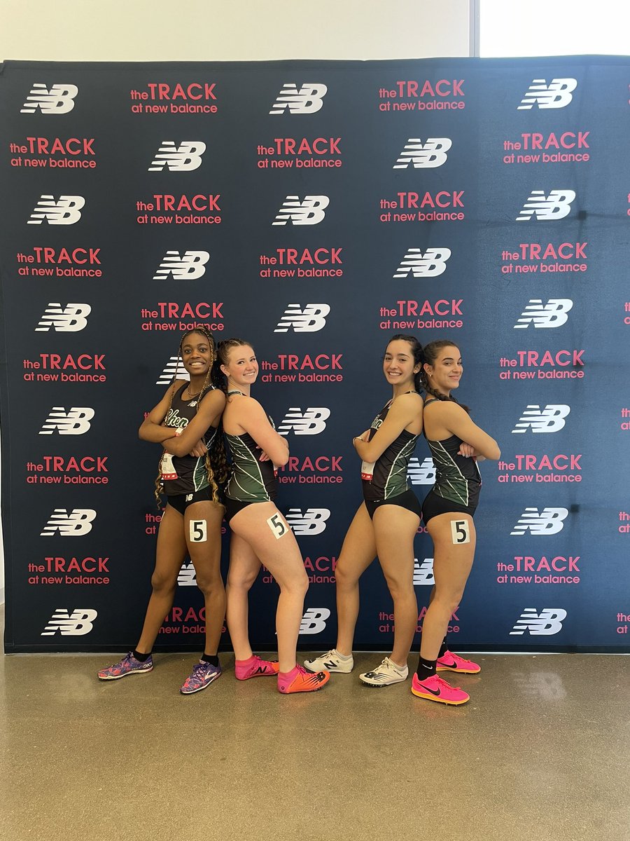 AWESOME performance by our 4x200 meter relay this weekend!!! Noddi Udeh, Sydney Woerner, Ella McDonald, and Emily Lopez run a season PR of 1:47.78 #Legacy #BFEG <a href="/ShenAthletics/">ShenAthletics</a>