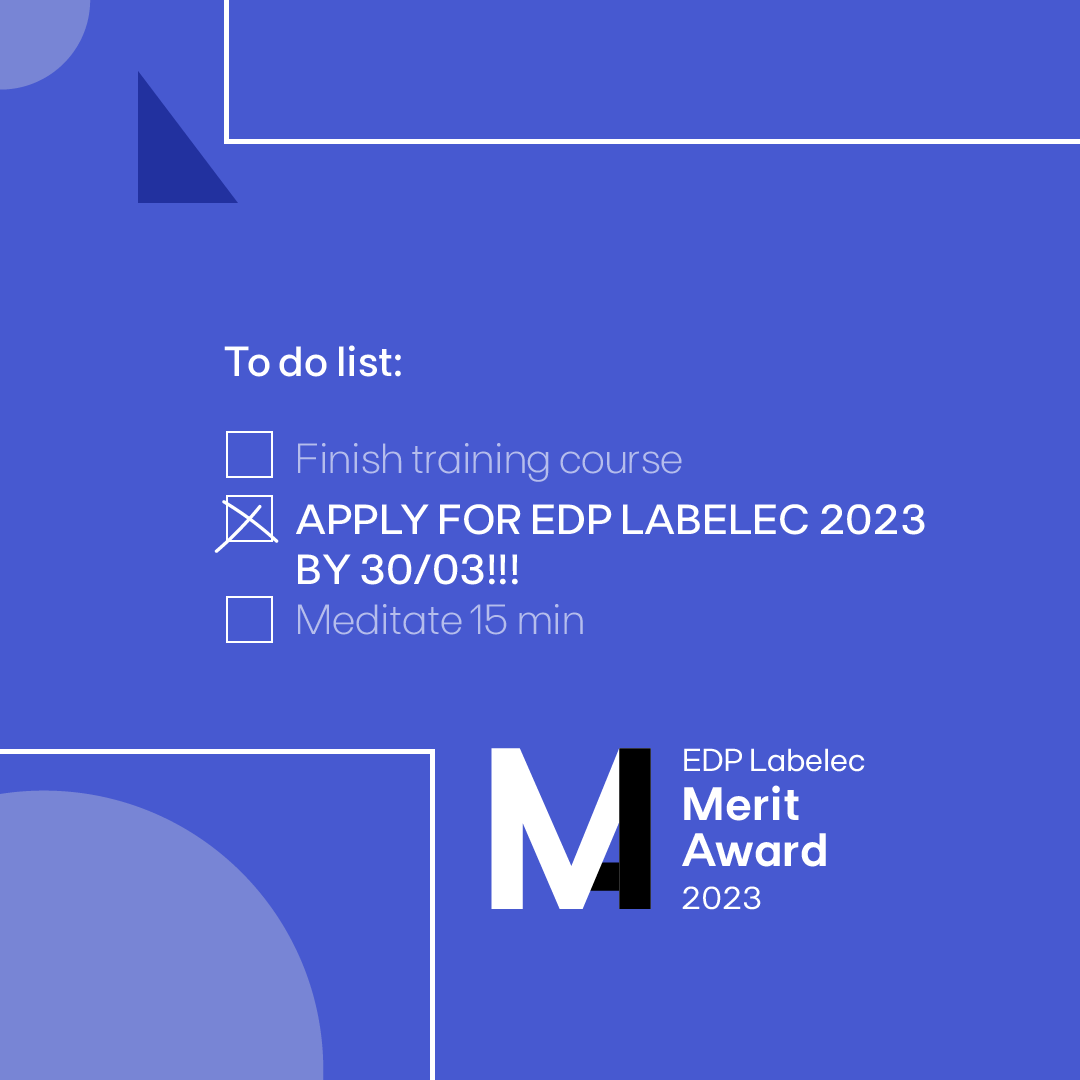 teopaleari's tweet photo. I'm excited to share the #EDPLabelecMeritAward with you all.🎉 It's a chance to showcase our skills and be part of shaping the future of energy. Let's prioritize our goals and submit our applications today!🚀 https://t.co/c2uPydPusL.
#WeChooseEarth #InnovationAtEDP https://t.co/eb5vZPSlXa