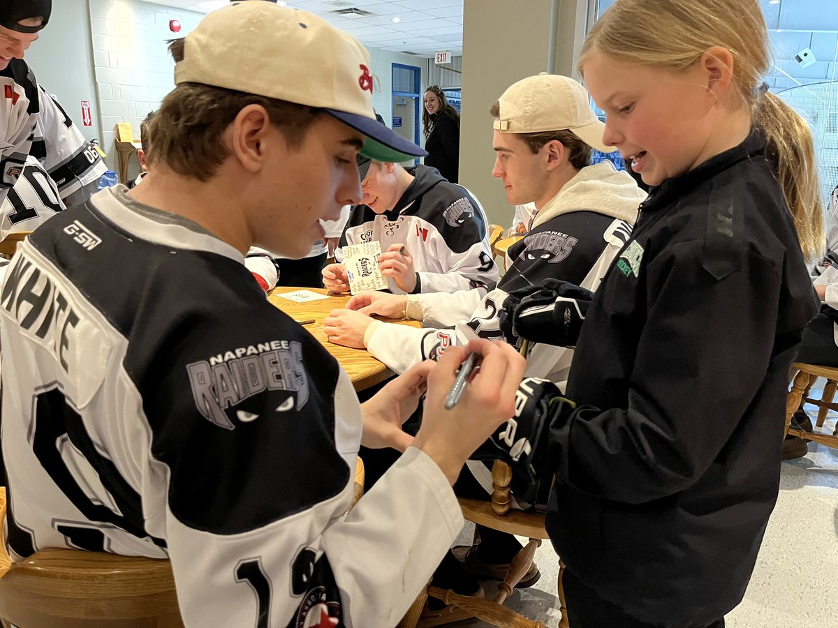 We had a blast at public skating today. Thanks <a href="/Greater_Napanee/">Greater Napanee</a> for the invite and to our fans for the huge boost going into playoffs. This is what being a community team is all about! See our Facebook page for more pics.