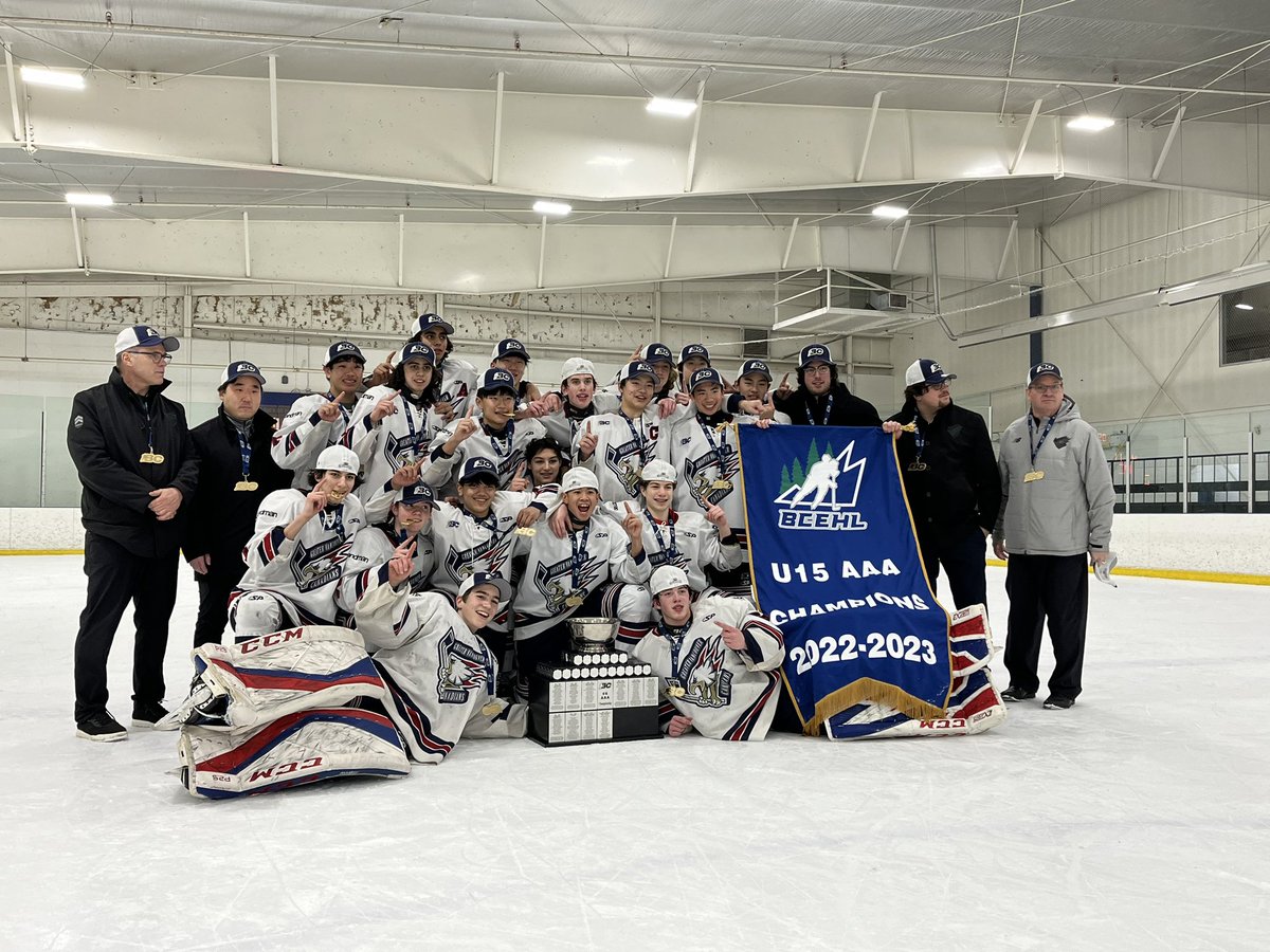 🏆U15 CHAMPIONS! 🏆

The Greater Vancouver Canadians are your BCEHL U15 Champions!! 

Congratulations to the Okanagan Rockets on a hard fought game and a great weekend of play!