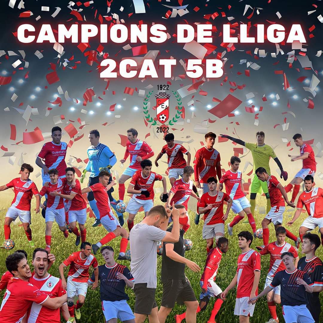 𝑪𝑨𝑴𝑷𝑰𝑶𝑵𝑺!! 

31 anys després ho hem tornat a aconseguir... 𝑨𝑹𝑻𝑬𝑺𝑨 𝑪𝑨𝑴𝑷𝑰𝑶𝑵𝑨!🔥

1,2,3 ARTESA 🔴⚪🔴⚽