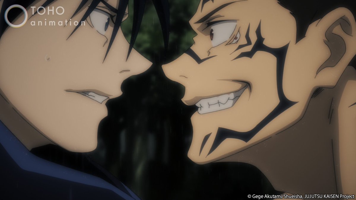 Jujutsu_Kaisen_'s tweet photo. "Put more curse behind it when you strike me!" https://t.co/qZhWIvGFOd