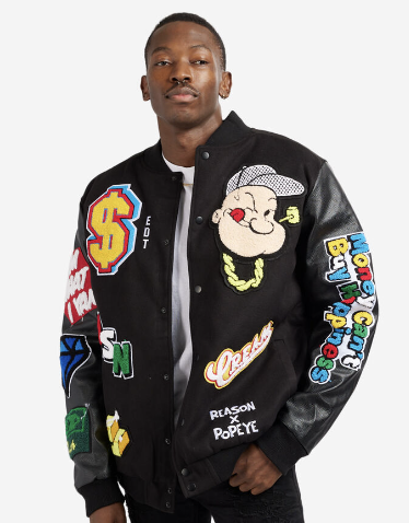 Pop/Eye Stadium Jacket Black main image 1