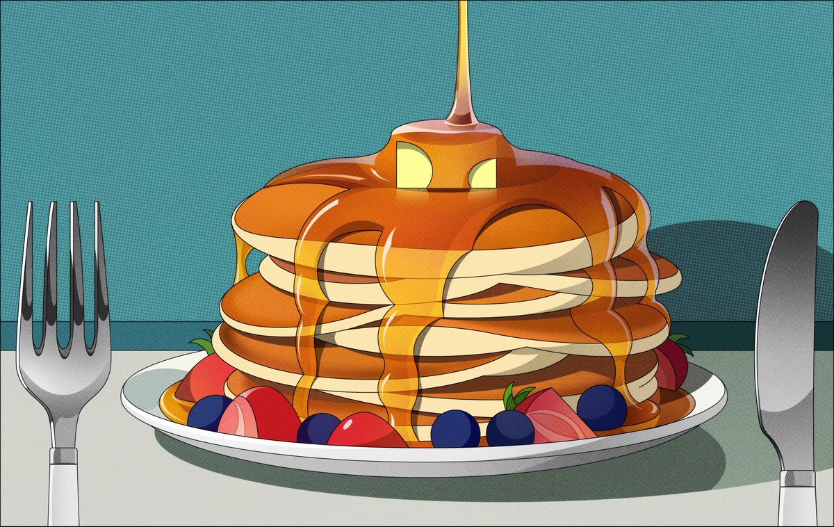 socmplxd's tweet photo. gm, finished cooking, let me pour some syrup for you.
Happy Sunday~ https://t.co/L8bhqONH2R