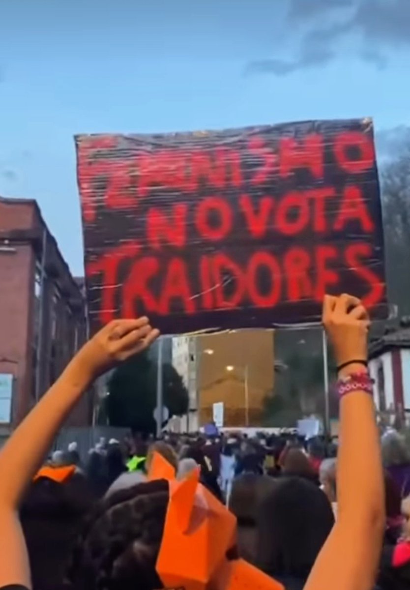 #FeminismoNoVotaTraidores 🔥