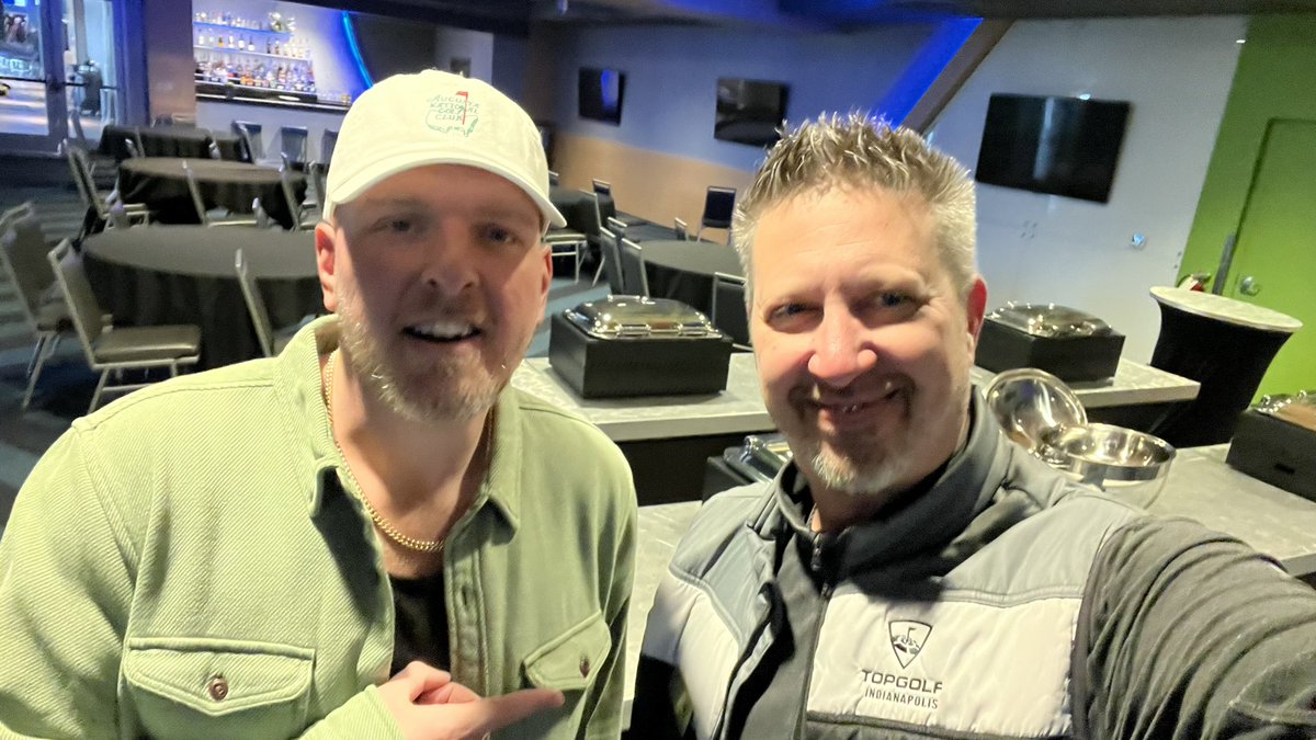 Be a friend, tell a friend. Congrats to Mr. &amp; Mrs. <a href="/PatMcAfeeShow/">Pat McAfee</a>, who are expecting a baby girl. Happy to host Pat &amp; da boys for his diaper party at <a href="/Topgolf/">Topgolf</a> today….