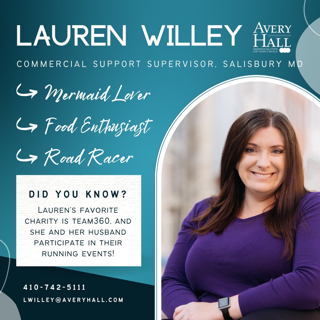 Meet Lauren Willey, support supervisor for our commercial department in Salisbury! Lauren is a Mermaid Lover 🧜‍♀️ Food Enthusiast 🌮 and a Road Racer 🏁
#meetourteam #mermaidlover #foodenthusiast #roadracer #team360