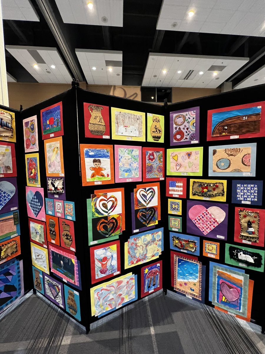 CEScoyotes's tweet photo. Amazing artwork by our Covington students at @FAMEFW https://t.co/nGszsaOXdi