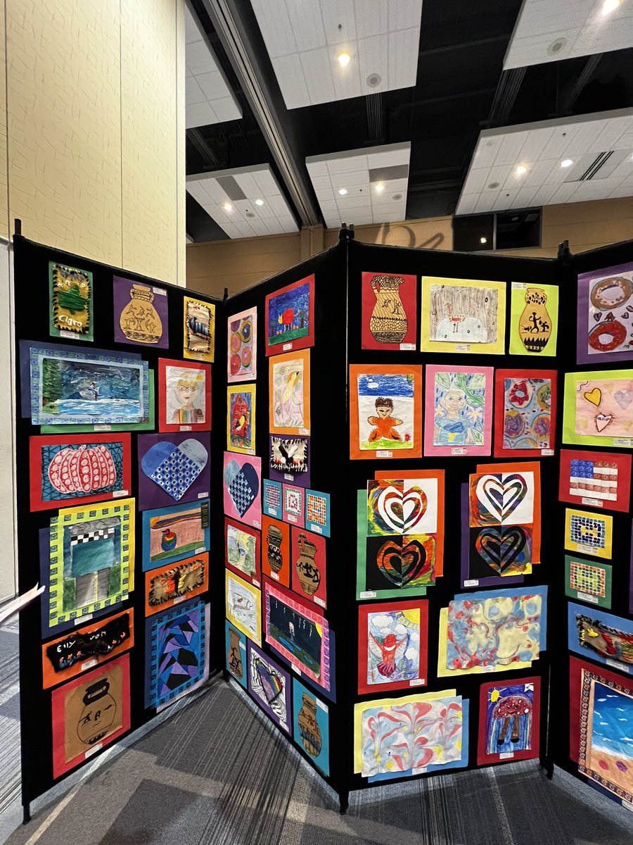 Amazing artwork by our Covington students at <a href="/FAMEFW/">FAME</a>