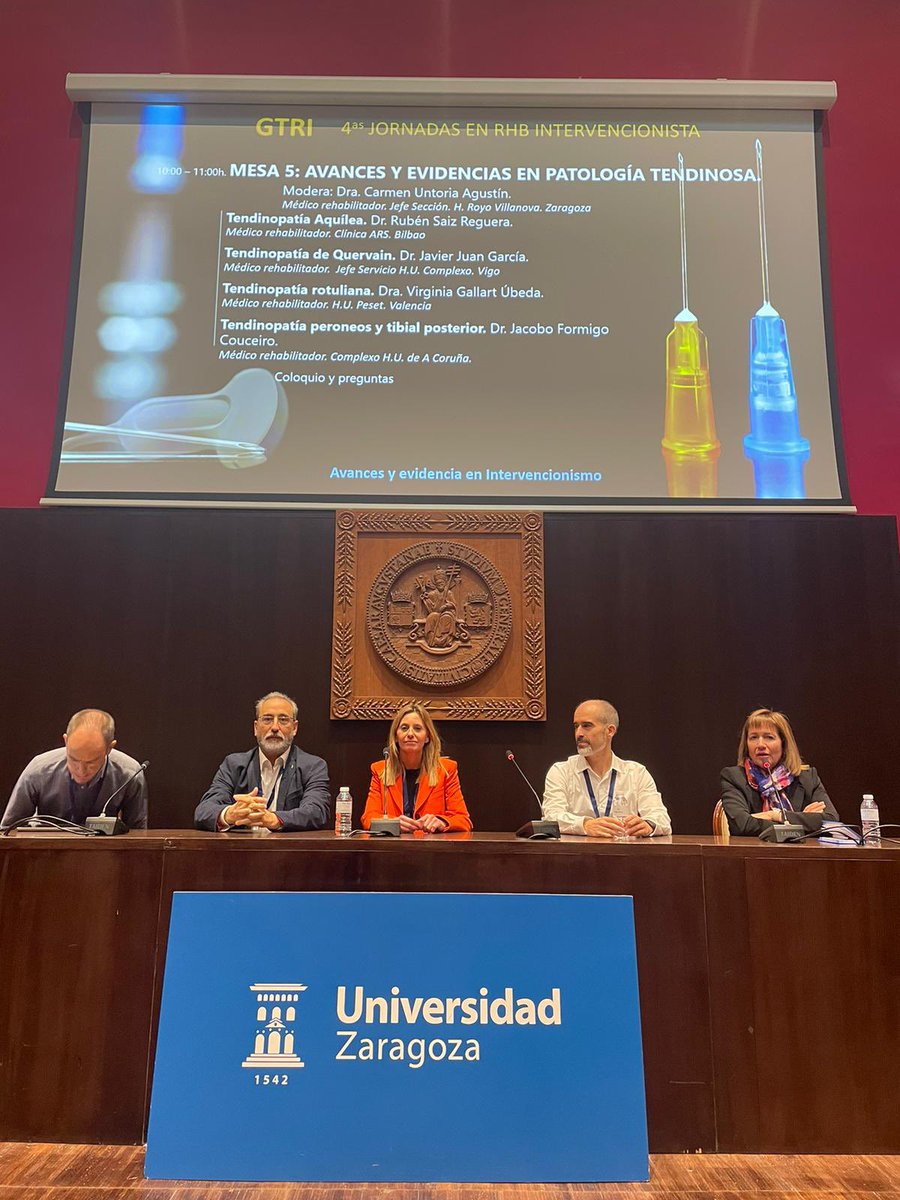 virgallart's tweet photo. 4 Jornadas GTRI. Avances y evidencia en Intervencionismo en patología tendinosa. Compartiendo conocimientos y experiencias con excelentes compañeros que hacen grande la Rehabilitación intervencionista. Seguimos avanzado! 
#GTRI #Sermef https://t.co/iL0vXlJnhd