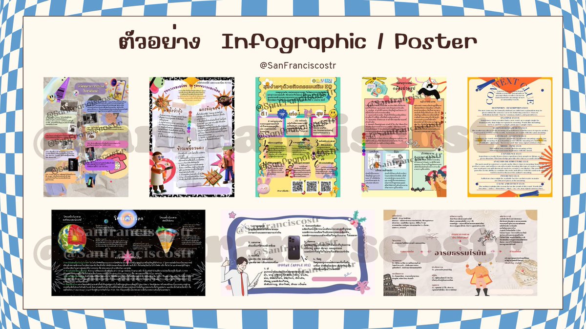 SanFranciscostr's tweet image. ˚◞♡  ⃗ คิวว๊างว่าง​ เรทถูกแน่นอนคับ🥺
꒰ ทักมาถามก่อนได้นะ ! ꒱#รับทําการบ้าน #รับทําinfographic #รับทําpowerpoint #รับทํางาน #รับทําการบ้านมัธยม #รับทำรายงาน #รับทำPresentation #srnfact ทำมามากกว่า200งาน
ดูรีวิวได้ที่╭☞ #เจเน็ตรีวิ้ว
ดูตัวอย่างงานได้ที่╭☞ #previewbyJanett