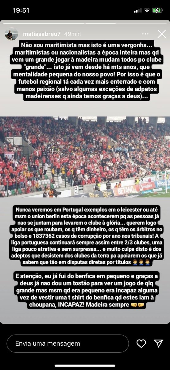 Apoiem o clube da vossa terra 🖕🏽🖕🏽🖕🏽