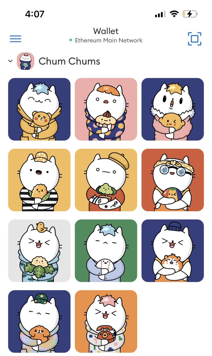 Just swept 8 more of these <a href="/chumchumsnft/">Chum Chums🤌</a>
