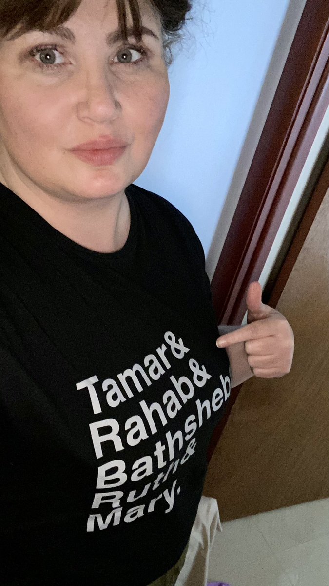 Forgive the Dark Circles, daylight savings is not my friend, but before my after church nap I wanted to show off my awesome #queertheology T-shirt! @QTheology #holyscandelouswomen