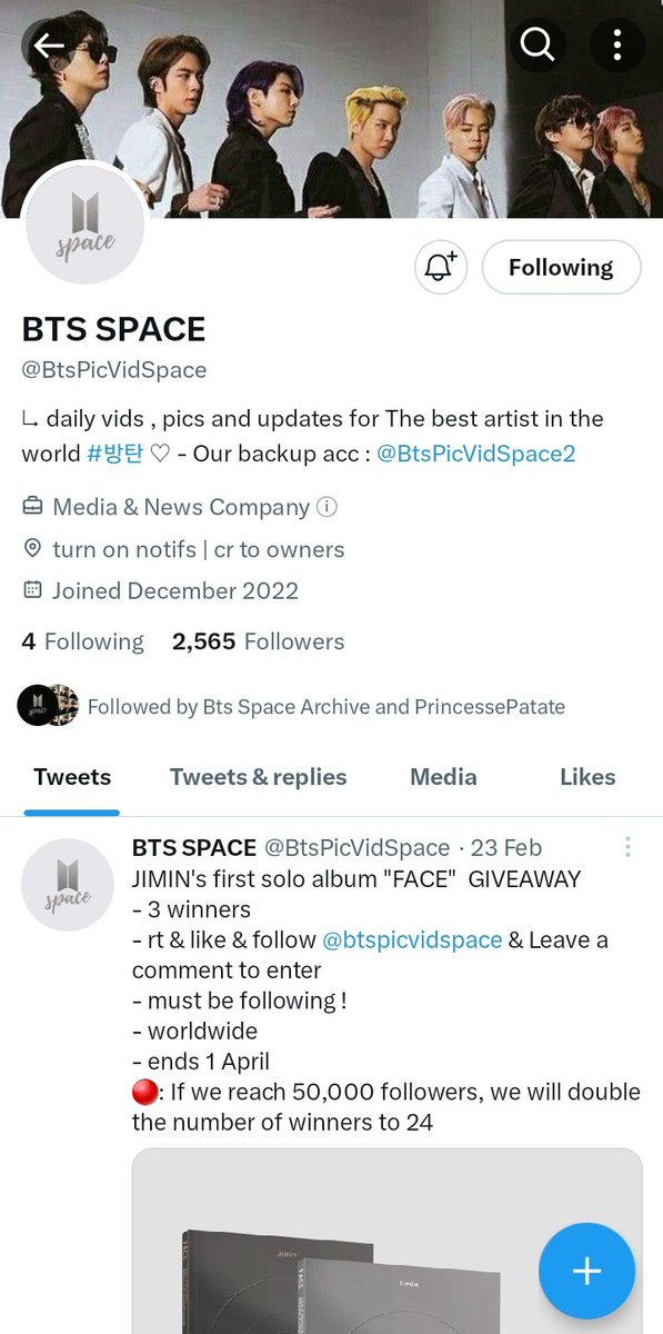tehyunggie's tweet photo. @BtsPicVidSpace @BtsPicVidSpace2 Done btw 🥺💜💜 and thank you so much for this precious 😭😭😭💜giveaway don't know about my bad luck maybe I won't win🥺but still besties wish me luck, and good luck to you all also https://t.co/okpz3WmNDB