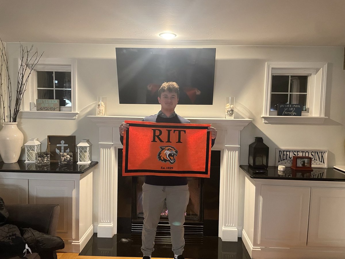 Christo43761163's tweet photo. We have a winner!  Class of 2028 (Co-op year). #RITtigers
majoring in computer engineering.  RIT was always the one.  It just took sometime to find the right path.  He will try to walk onto the 2022 and 2021 National Champions.  Go Tigers!  #ritbound @RITAdmissions https://t.co/5Ik4ryHtPJ