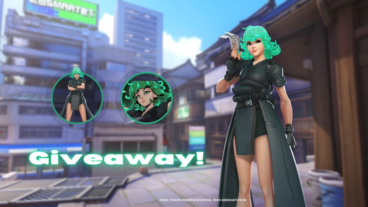 Em1liath's tweet photo. 👊TERRIBLE TORNADO BUNDLE GIVEAWAY 👊

I am giving away a Terrible Tornado Bundle for the Overwatch 2 x One-Punch Man Collab, courtesy of 
@PlayOverwatch

To Enter:
🤜 Like &amp; Retweet
🤜 Follow @Em1liath
🤜 Comment your fave skin from the collab!

Winners will be drawn this week https://t.co/ZczfekhWK3