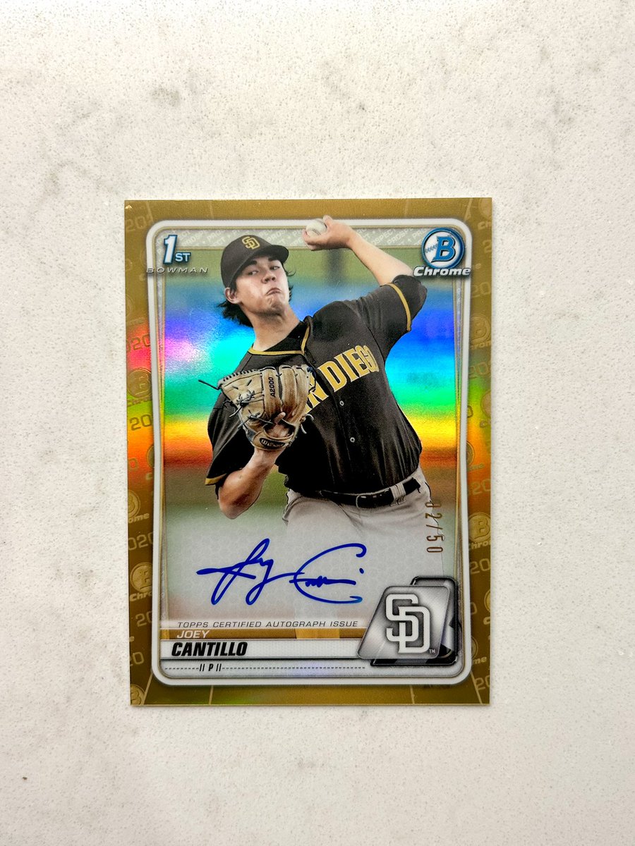 CardsNico's tweet photo. @Elliott0924 @davisdugout carter gold wave (print lines) $550
stowers $265
yasser $350
cantillo $100 https://t.co/R5JPxviRMy