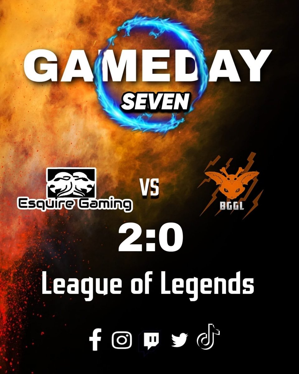 Meister‼️‼️‼️

Leider wollte BATTLE GNAR GALACTICA (BGGL) nicht antreten, dadurch gewinnen wir mit 2:0. 

Es tut uns leid das es heute kein Livestream gab. 

Playoffs Baby ‼️‼️‼️

Wir gewinnen die Liga mit 13/1 und ziehen damit in die Playoffs ein.