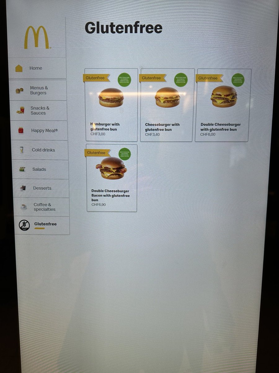 Majed_iv's tweet photo. @McDonaldsUAE we need these gluten free options in UAE please. https://t.co/Zkyc2Kge1N