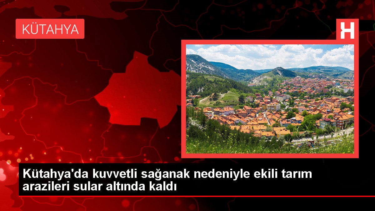 Kütahya'da kuvvetli sağanak nedeniyle ekili tarım arazileri sular altında kaldı dlvr.it/Skn1f5