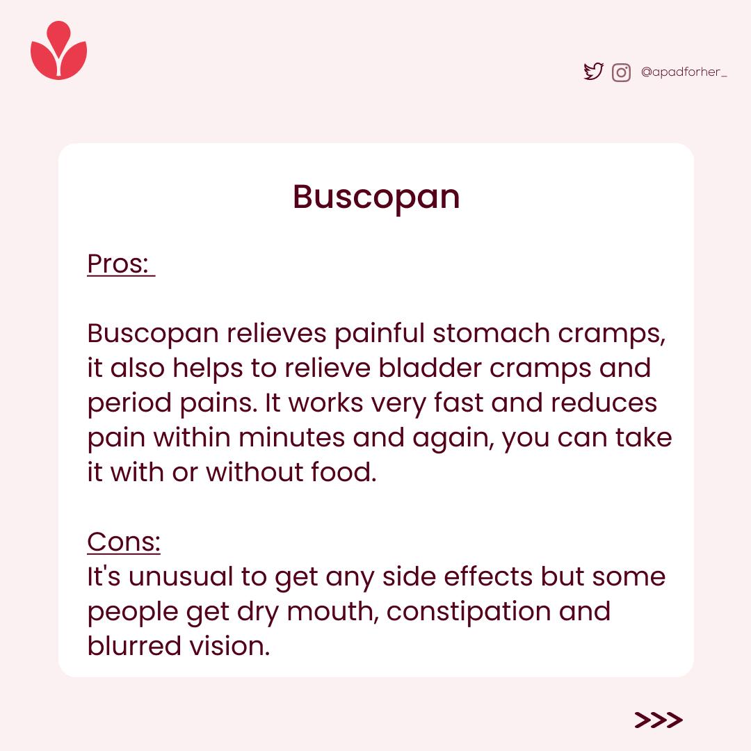 apadforher's tweet photo. It's totally okay to take pain killers if you feel pains during your period but it is important to know the side effects. 👇👇👇👇
#APFH
#Menstrualhealth
#Mestrualcramps
#Menstrualtips
#menstrualhygiene https://t.co/x9nzABIzu9