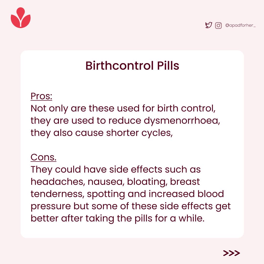 apadforher's tweet photo. It's totally okay to take pain killers if you feel pains during your period but it is important to know the side effects. 👇👇👇👇
#APFH
#Menstrualhealth
#Mestrualcramps
#Menstrualtips
#menstrualhygiene https://t.co/x9nzABIzu9