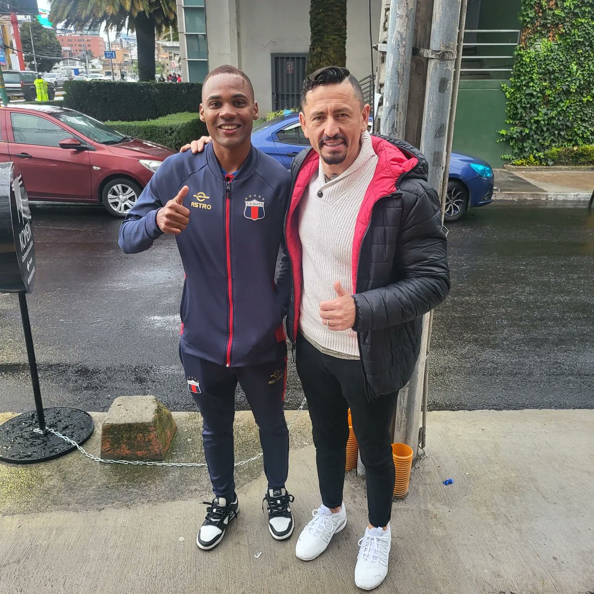 GoldenBallSocce's tweet photo. We  announce that yesterday two of our GBSA players from Ecuador were present in their professional debut game with Deportivo Quito  fulfill their dream. https://t.co/eAVarY4tBS