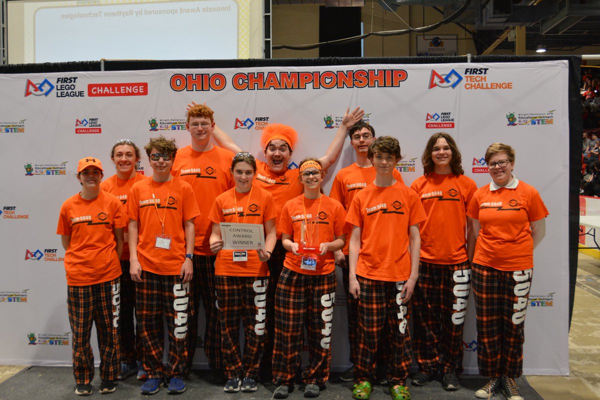 LRobotBoosters's tweet image. Congratulations to Loveland FTC teams @Robotics5040 and @BionicTigersFTC who competed with 35 other teams in the Ohio FTC Championship Saturday! Team 5040 was the first pick of the finalist alliance and won the Control Award, and Team 10464 was 3rd place for the Think Award!