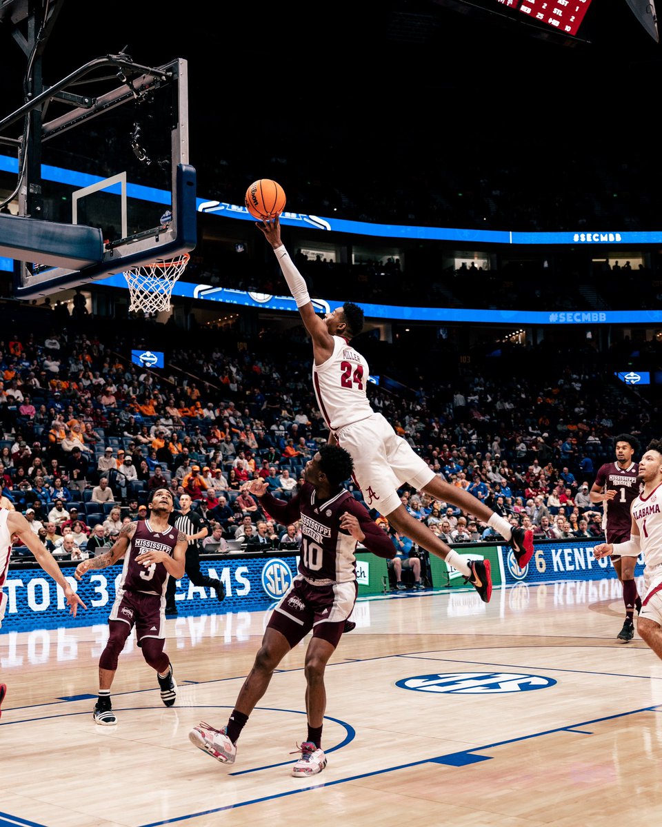 SEC's tweet photo. MVP.

@AlabamaMBB x #SECTourney https://t.co/eIbfjfv8To