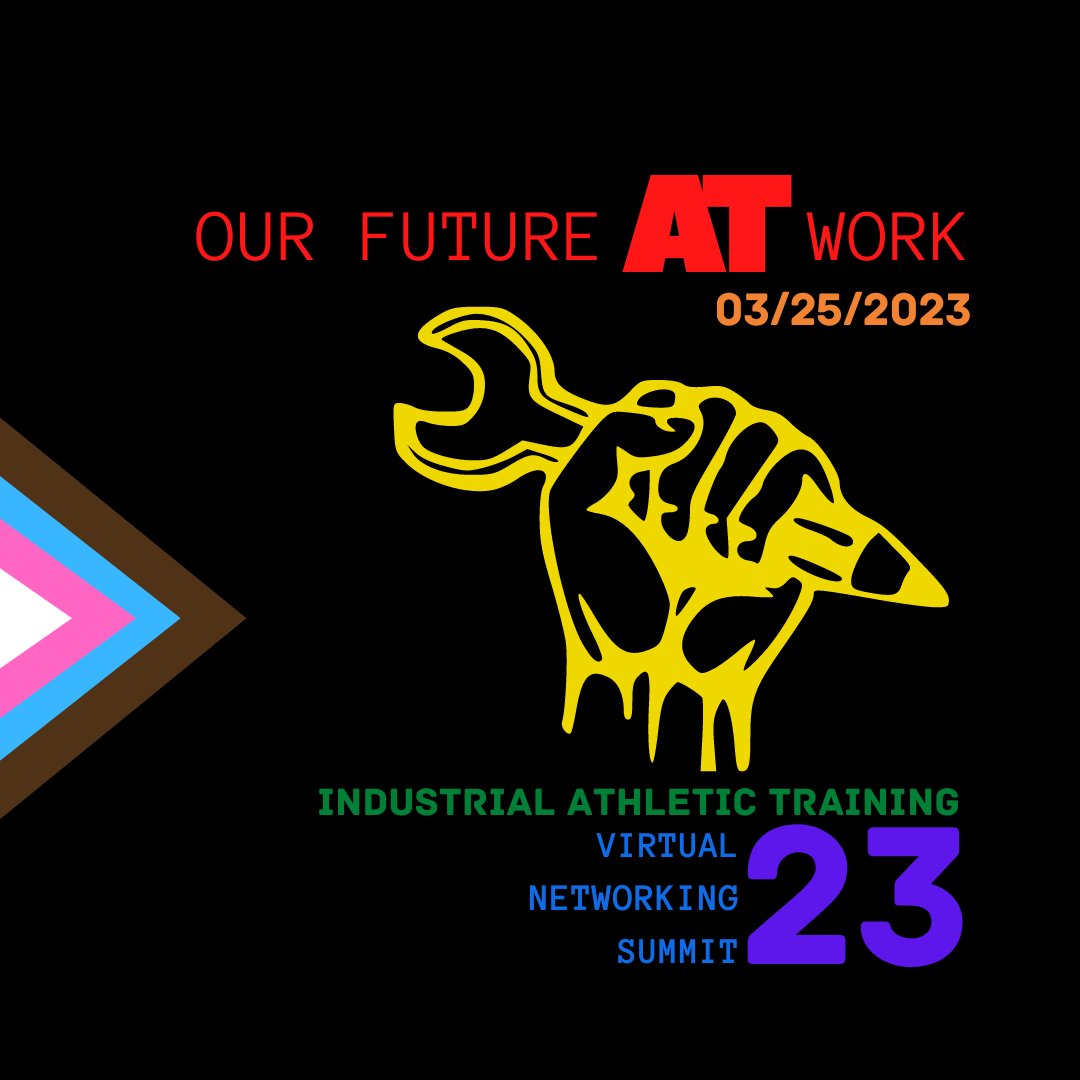 IndustrialATS's tweet photo. You may have seen our event posters running around.
Our early registrants will be getting a couple of these as stickers straight to their mailbox. Love our design? Snag a t-shirt from our merch shop hosted by AT Merch & Apparel & #SupportAT https://t.co/O7tKRizcUT
#VNS2023 #IATS https://t.co/8LPVa7RmXQ