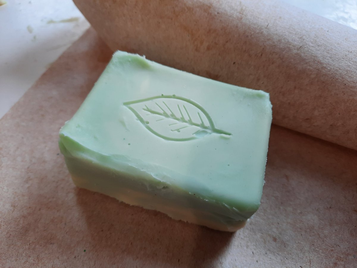 marcymcscience's tweet photo. FOS 3 made some great looking soap bars this year. We have been studying the role functional groups play in chemical reactions. No better reaction than Saponification. https://t.co/5WJD1ljLvc