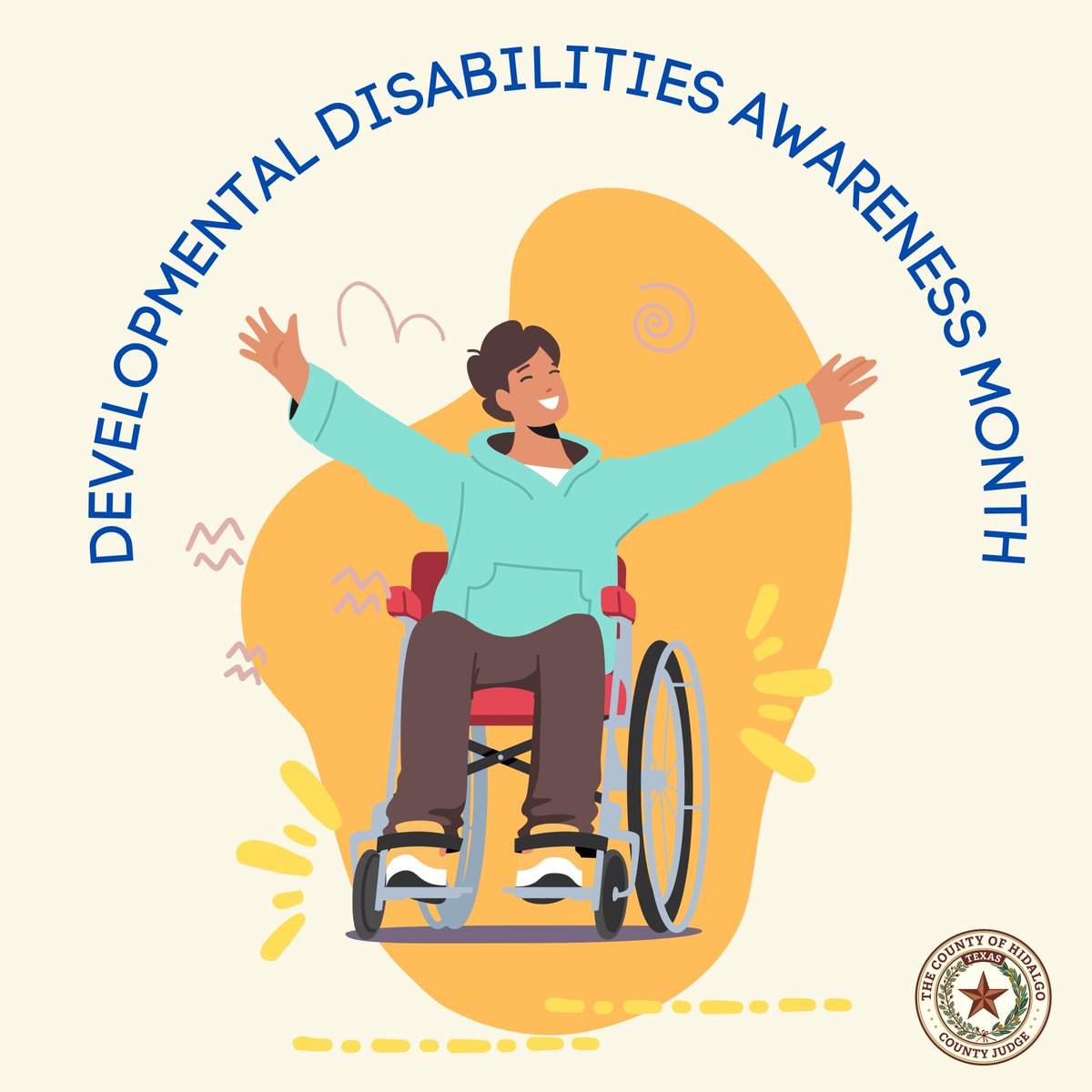 JudgeCortez's tweet image. Did you know that 1 in 6 people in the US have one or more developmental disability?

During #DevelopmentalDisabilitiesAwarenessMonth, we want to empower every individual to achieve their full potential.