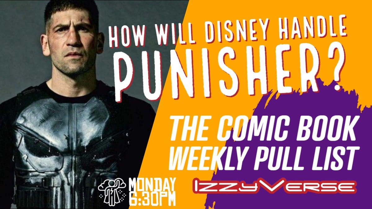 Monday 6:30pm at the Weekly Pull List. 
Let's talk about the Punisher💀 on Disney+
Will the Punisher💀 be tamed? What do you think?
#punisher, #disney+, #JonBernthal, #Daredevil, #comics, #comicbookhaul, #igcomics #igcomiccommunity