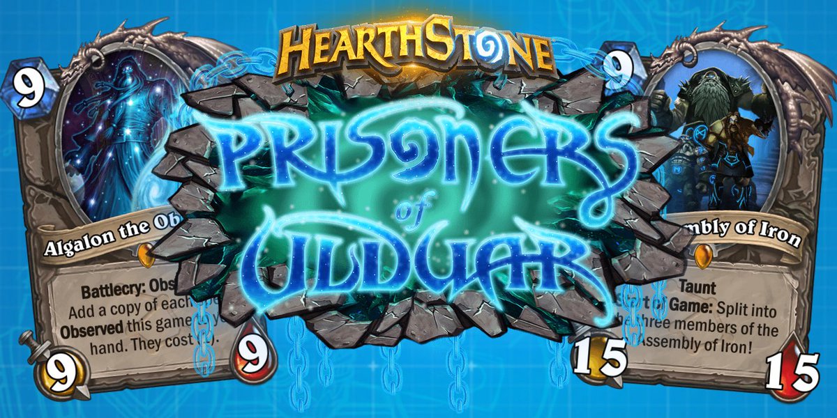 OutOfCardsHS's tweet photo. Fan Community Spotlight heads off to Ulduar where we encounter an epic custom set. #CustomHS https://t.co/vmSXhBTKHS https://t.co/QyG43ozNy7