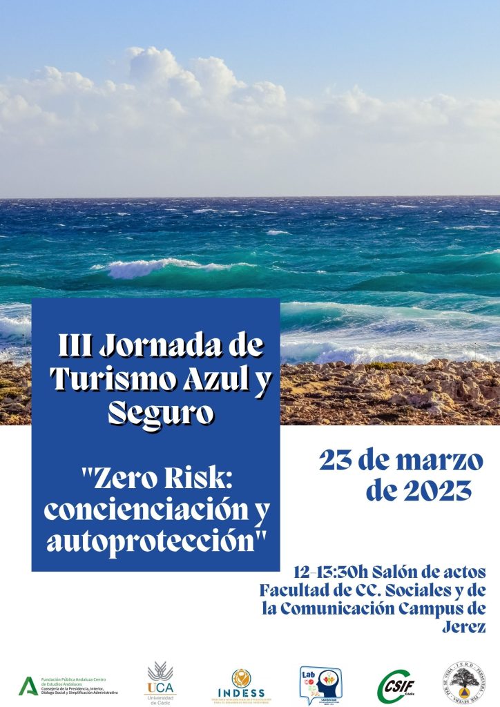 🔎 Consulta el programa de las III Jornadas internacionales de #Turismo Azul y Seguro

📅 Jueves, 23 MARZO 
🏛️En <a href="/Fcsc_Uca/">Facultad de Ciencias Sociales y Comunicación UCA</a> <a href="/univcadiz/">Universidad de Cádiz</a> 
<a href="/CEAndaluces/">Centro de Estudios Andaluces</a> ha financiado una aplicación gratuita que se presentará en este encuentro  
Más info ✅
i.mtr.cool/xylyxuzebw
#InvestigaciónCENTRA