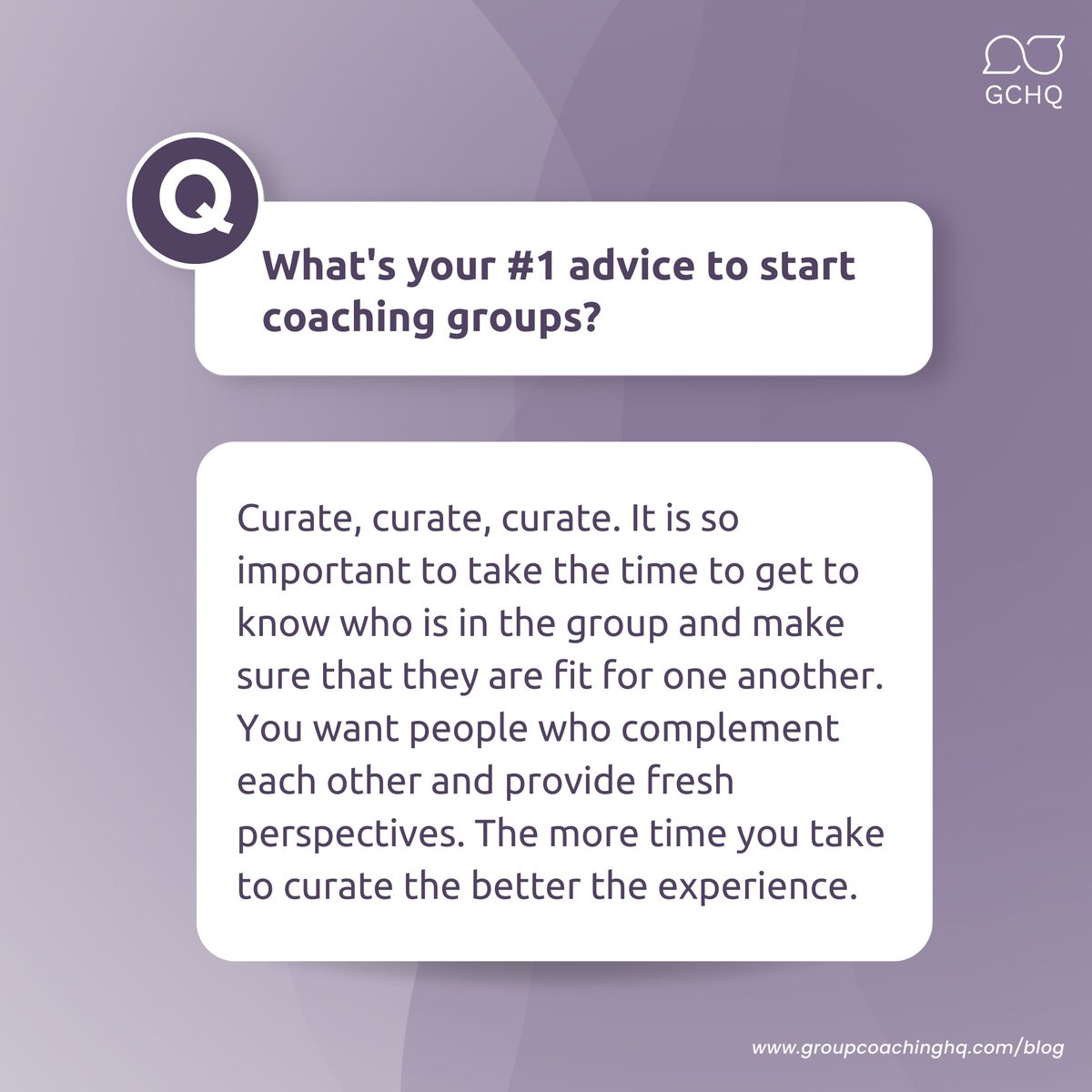 GroupCoachingHQ's tweet photo. Looking to start your own group coaching program? Check out our Guest Coaches’ #1 advice to make it a smooth(er) ride! Thank you Michael Roderick for your advice!

Click here for more: https://t.co/DR9WcpZTKO

#groupcoachinghq #groupcoaching #groupcoachingskills #coachingtips https://t.co/0ezTIuHcB6