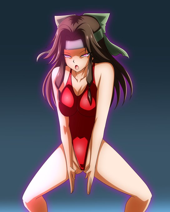 ちょっと息抜きのつもりで悪顔ハイグレ神通さん描いたよ 