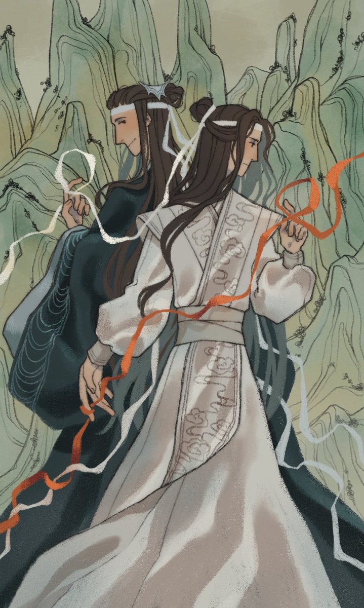 onske_d's tweet photo. two of pentacles ✨ for @MDZStarot 

 #mdzs #魔道祖师 #SongOfClarityTarot https://t.co/K6GmcISTPb