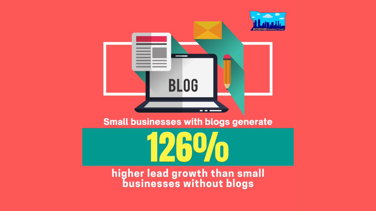 Small Business Blogging = Higher Lead Growth
Attention small business owners: if you want to boost your lead growth, start blogging! Studies have shown that small businesses with blogs generate higher lead growth than those without.
#LeadGrowth #BloggingForBusiness
