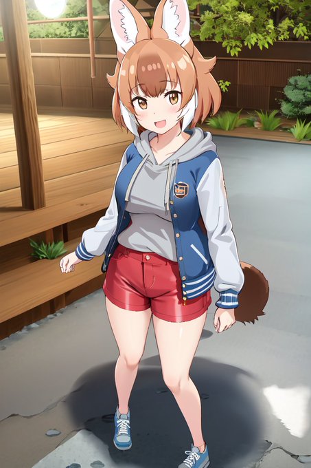 AI描きプログラムでドールの基本的な私服姿を作ってみました🐕🏞

#けものフレンズ
#stablediffusion 
#AIイラスト #AIart 