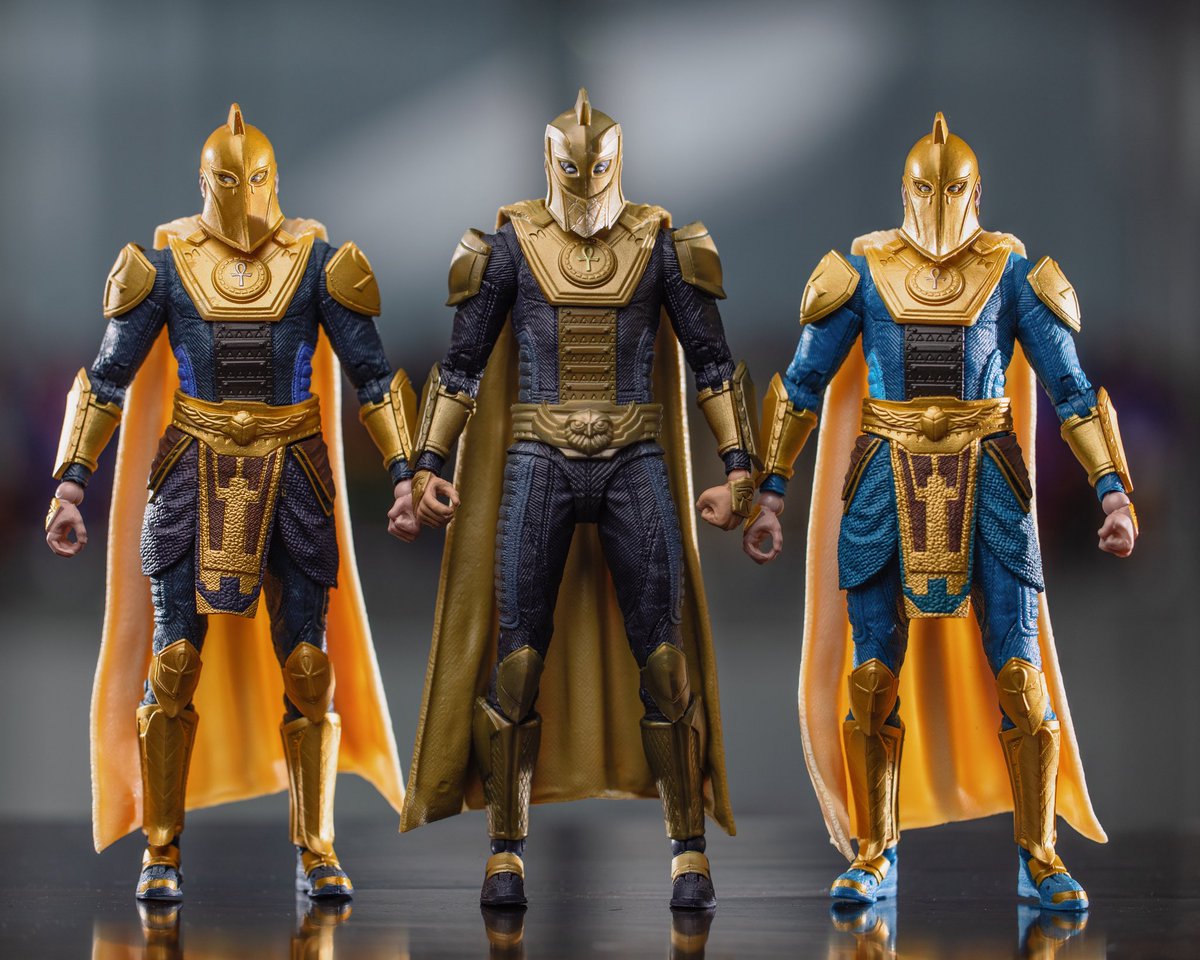 Here’s a look at all three Injustice Dr. Fate figures by @mcfarlanetoys 

#drfate #injustice #drfateinjustice #injustice2 #dcmultiverse #dccomics #dcuniverse #mcfarlanetoys #dcdirect #mafex #justiceleague #dccollection #dccollector #actionfigure #dcessentials