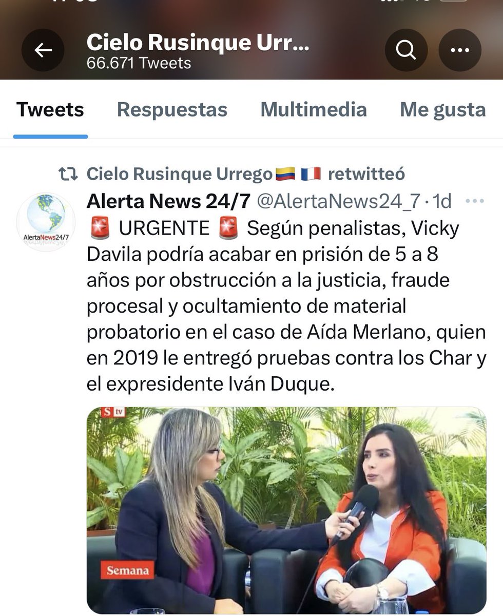 Vicky Dávila tweet media