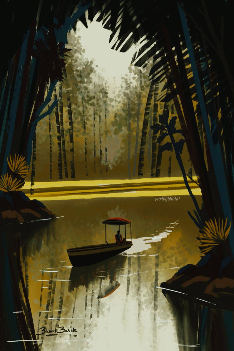 BBashte's tweet photo. Forest journey 💚 
#ArtistOnTwitter 
#art 
#Artist 
#artwork 
#nature 
#forest https://t.co/2xn8j0IpFc