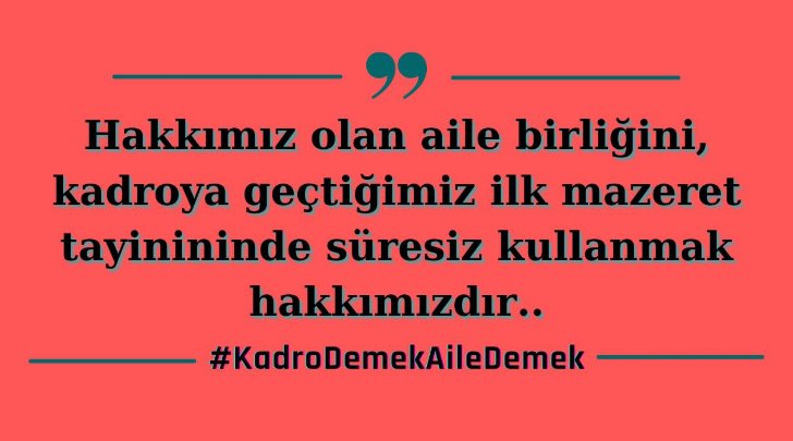 bozkurtbegi's tweet photo. #KadroDemekAileDemek
Ailesiz kadro kadro değildir, ailemizle birarada yaşamak istiyoruz
@Akparti @MHP_Bilgi @mkulunk @RTErdogan https://t.co/crGAddQGpf