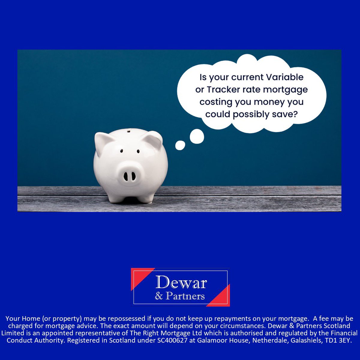 If you are currently on a Standard Variable Rate mortgage, or a Tracker Rate Mortgage, you could be 
paying above the odds in reaction to the changes to the Bank of England Base Rate rises. 

If you’d like to discuss opportunities to look at money saving rate deals, get in touch.