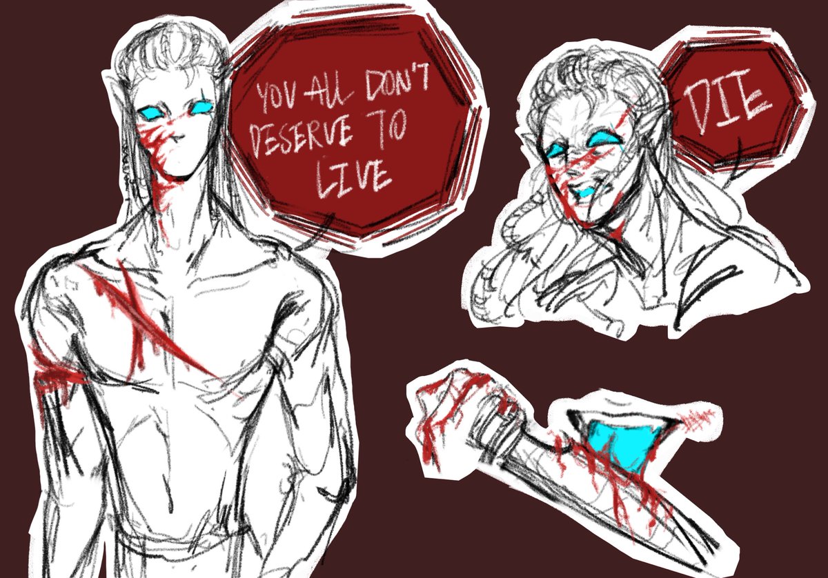 starz_argus's tweet photo. 企划的意识流图（杀疯了）
Jason和Iantan的
Some drawing of Jason and Ianatan when they are killing the sky people 
#AvatarOC #AvatarTheWayOfTheWater #avataroc #avatar #Avatar #Avatar2 #drawings #draw #digitaldrawing #oc #OC https://t.co/GI3ss3fioZ
