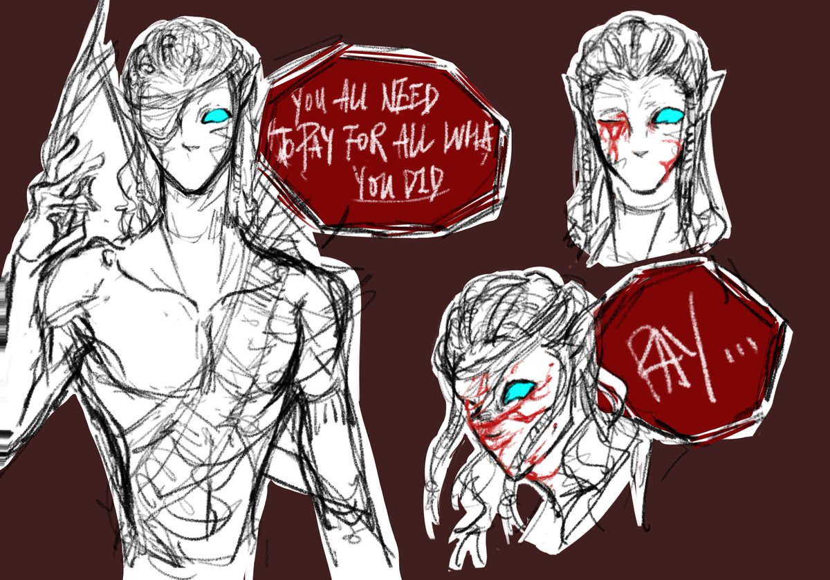starz_argus's tweet photo. 企划的意识流图（杀疯了）
Jason和Iantan的
Some drawing of Jason and Ianatan when they are killing the sky people 
#AvatarOC #AvatarTheWayOfTheWater #avataroc #avatar #Avatar #Avatar2 #drawings #draw #digitaldrawing #oc #OC https://t.co/GI3ss3fioZ